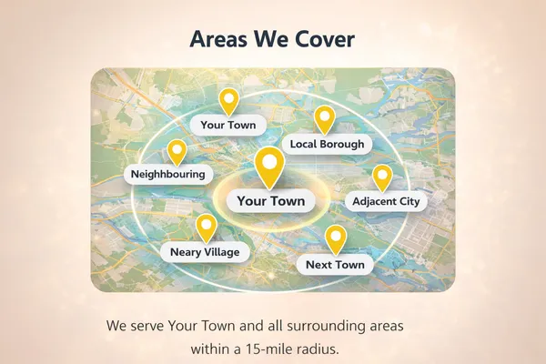 Jon Doe Plumbing van covering local areas