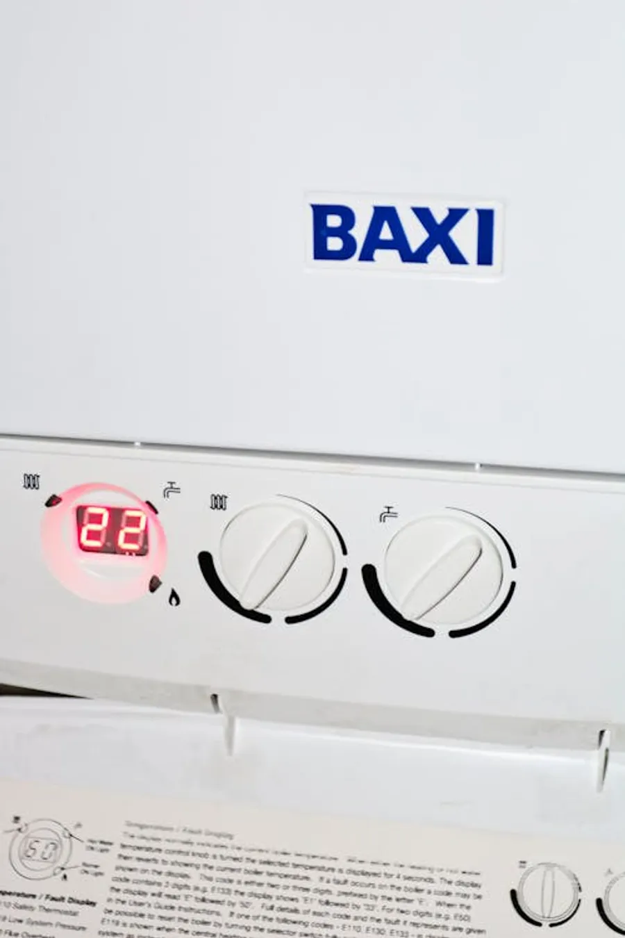 Modern boiler installation